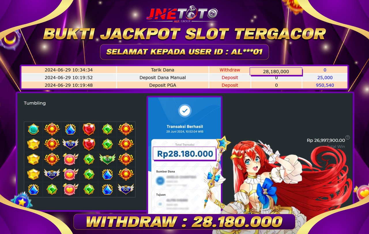 Bukti Jackpot JNETOTO Di Slot Starlight Pricness Rp. 28.180.000 LUNAS